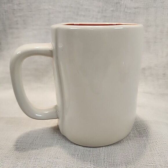 Rae Dunn Mug HELLO Artisan Collection by Magenta White / Orange Fall Mug - Picture 11 of 16